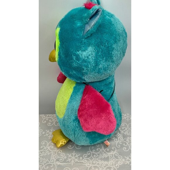 Ty Beanie Boo Opal Owl Plush Stuffed Animal 17" Birthday July 6 - Picture 4 of 7